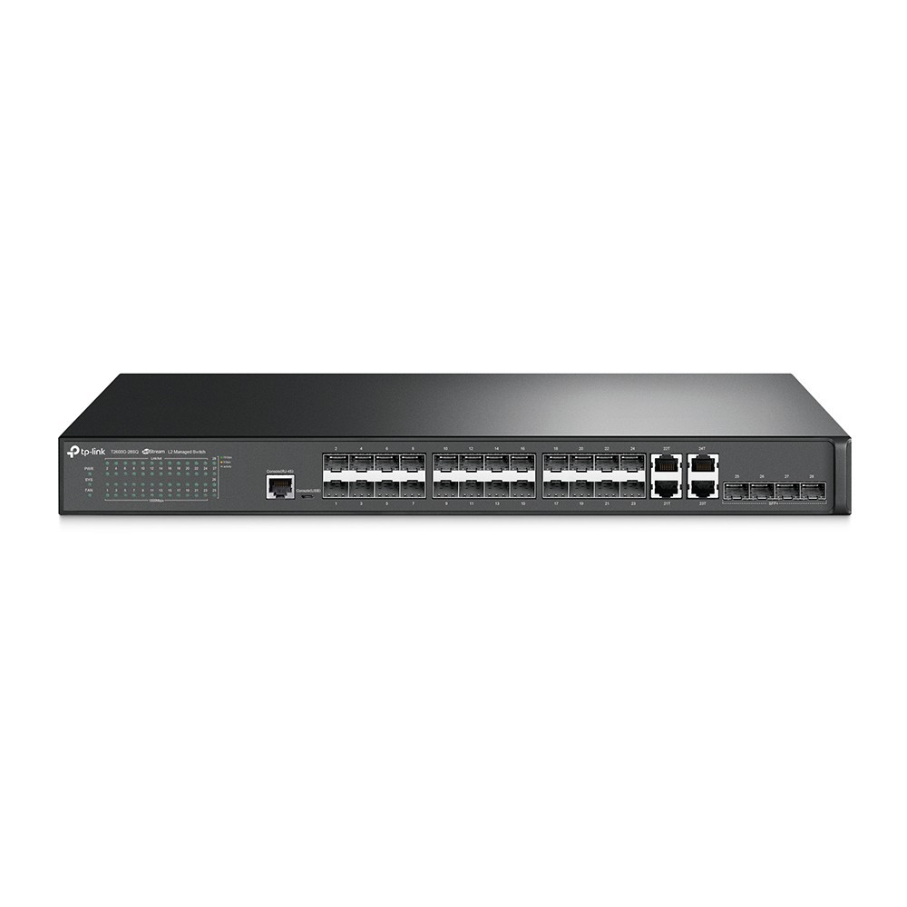 Tp-Link T2600G-28SQ JetStream 28-Port Gigabit SFP L2 Managed Switch