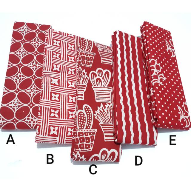 KAIN BATIK CAP GARUTAN MERAH BENDERA Shopee Indonesia KAIN BATIK CAP GARUTAN MERAH BENDERA Shopee Indonesia