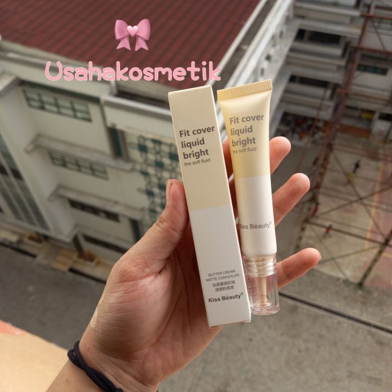 ECER!! KISS BEAUTY CONCEALEAR FIT COVER LIQUID NO. 68206