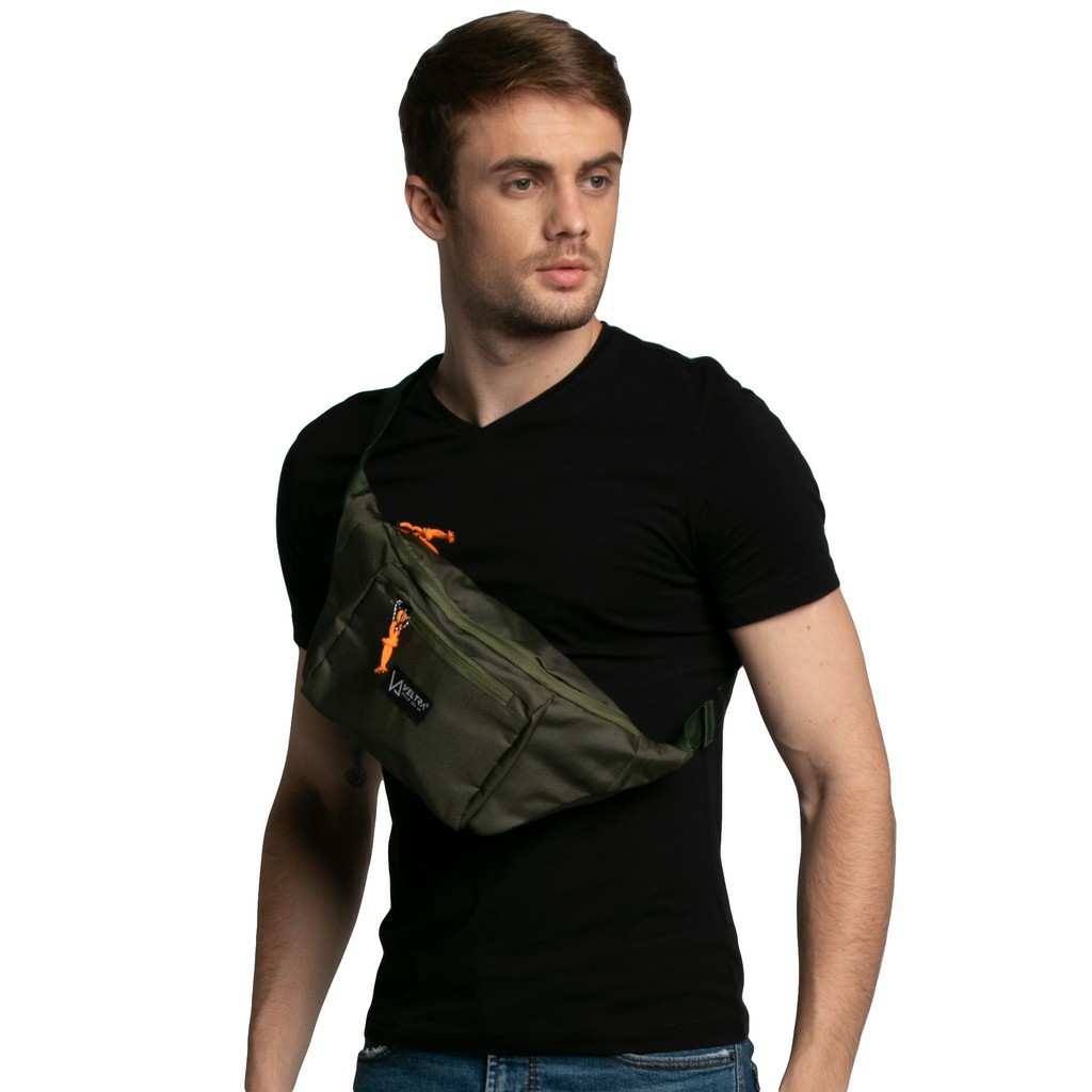 Tas Pria WaistBag Man Korea Slempang Cowok / Tas Pinggang Cowok Casual A8