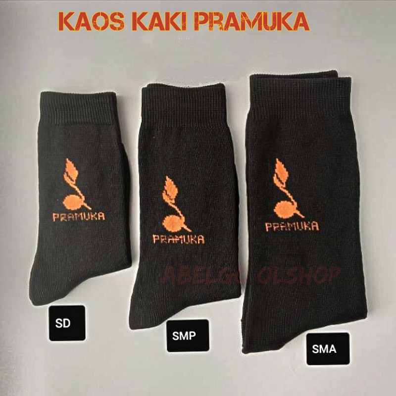 kaos kaki sekolah pramuka/SD/SMP/SMA