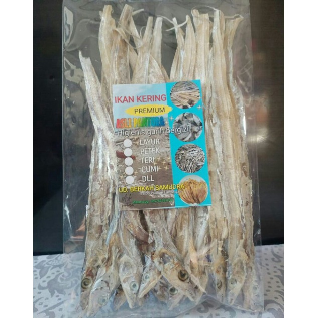 

Ikan asin/kering layur premium