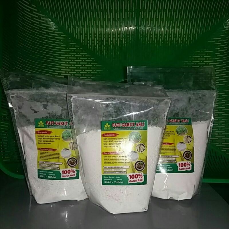 

TEPUNG GARUT KAYA KHASIAT