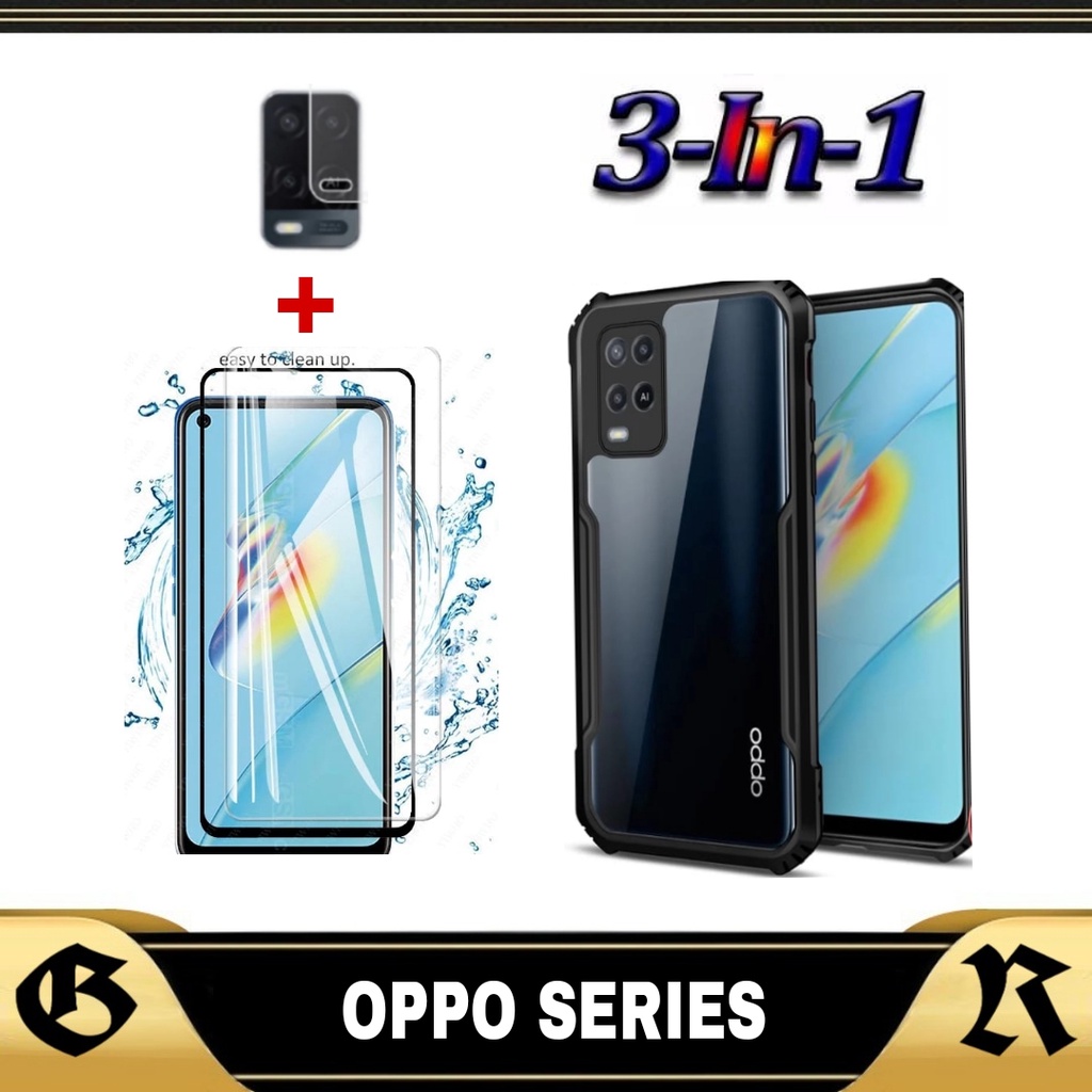 Promo Case Oppo A54 4G 2021 Oppo A74 4G 2021 Softcase Casing DEER Motif Canvas