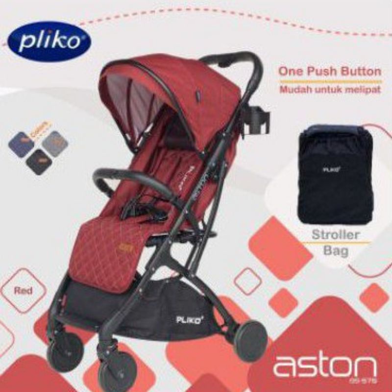 STROLLER BAYI PLIKO JAZZ 590 ASTON 570 I KERETA DORONG | STROLLER BABY CABIN SIZE