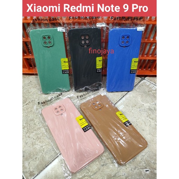 Softcase Xiaomi Redmi Note 9 Pro Silikon Casing Selicon Case Macaron Pelindung Pro Camera