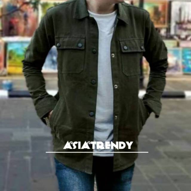 JAKET SEMI PARKA / JAKET SEMI JAS PRIA [ GESER]