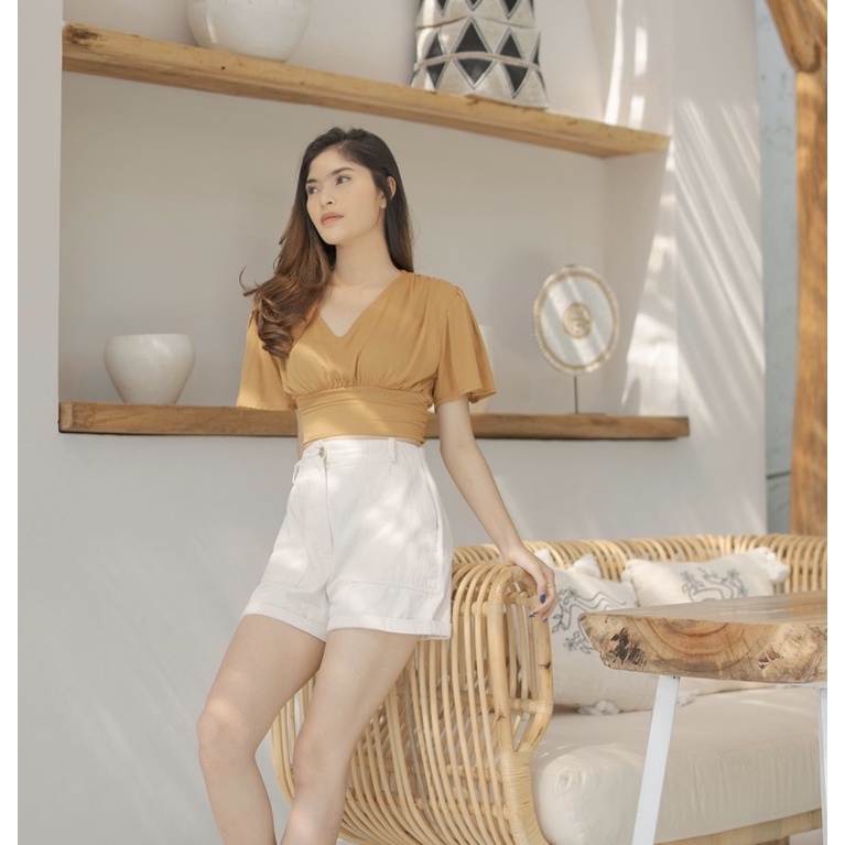 CROP TOP | JASMINE TOP | KOREA TOP | RUFFLE TOP