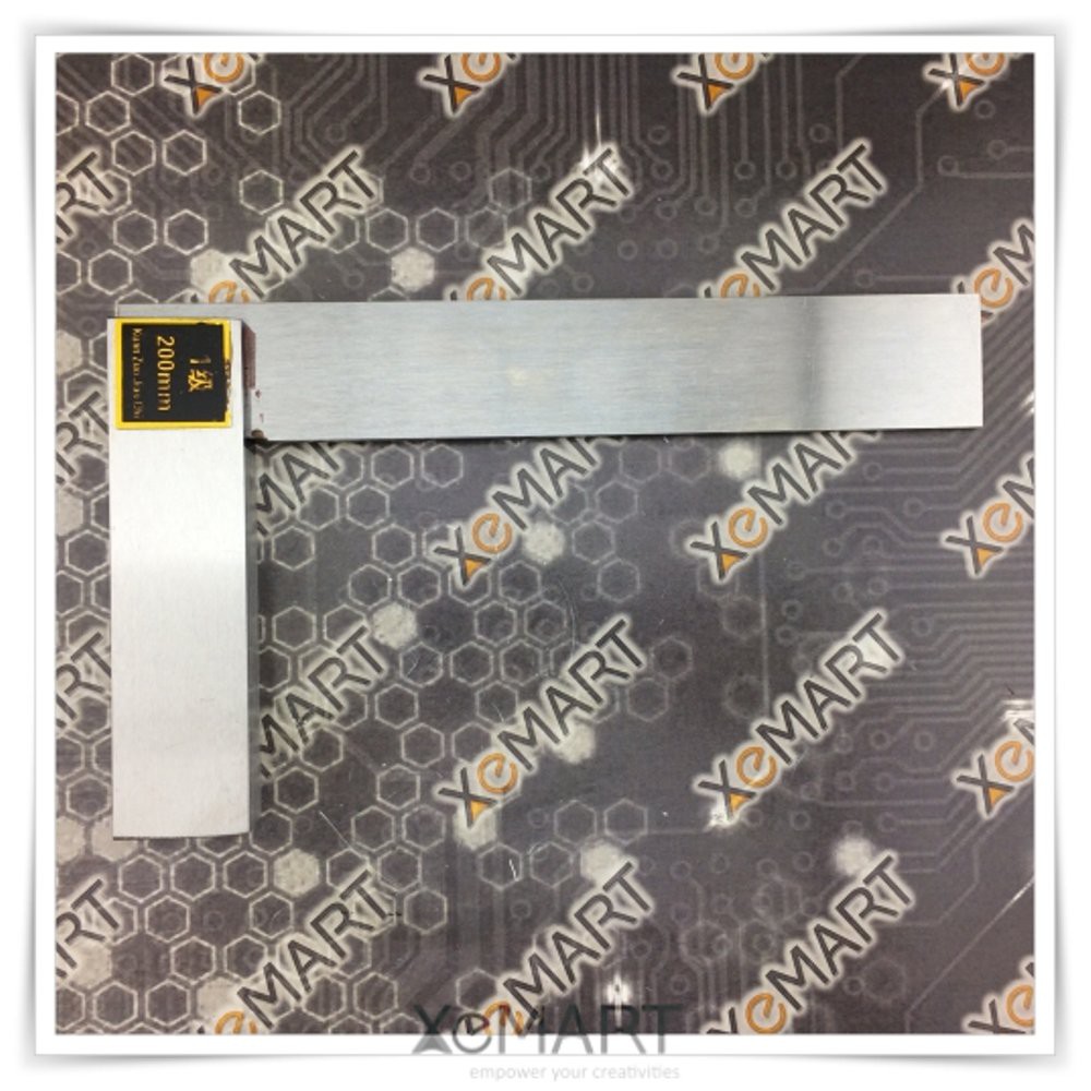

High Precision Corner Ruler 200x125 mm Pengaris Siku