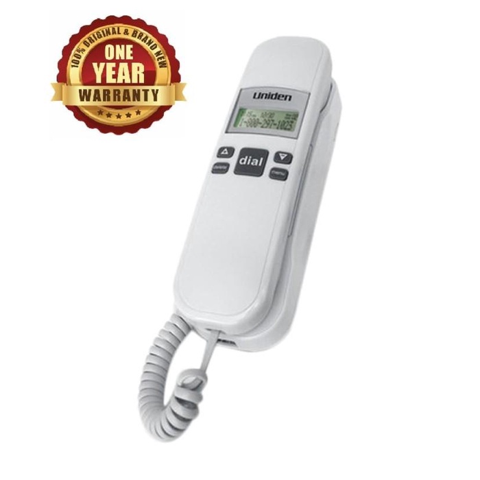 Telepon | Uniden Single Line Telepon As7103 / Telepon Dinding / Telepon Rumah Kualitas Terbaik