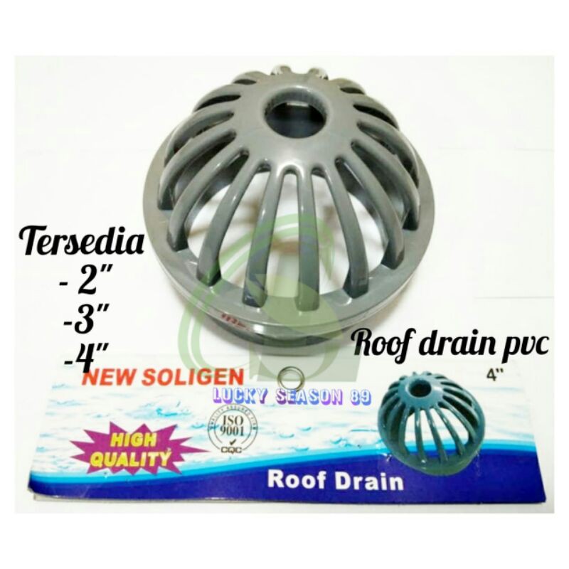 ROOF DRAIN PVC 2IN-3IN-4IN/SARINGAN TALANG PLASTIK/ROOF DRAIN PLASTIK