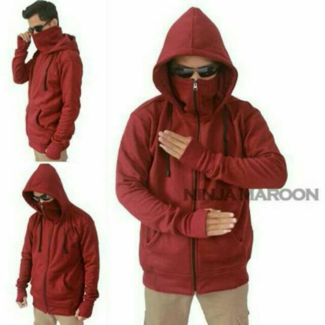 Jaket ninja Marun