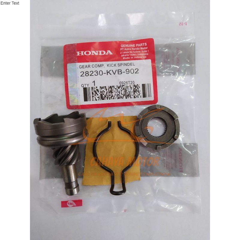PINION BEAT KARBU PINION SCOOPY KARBU GIGI KICK STATER