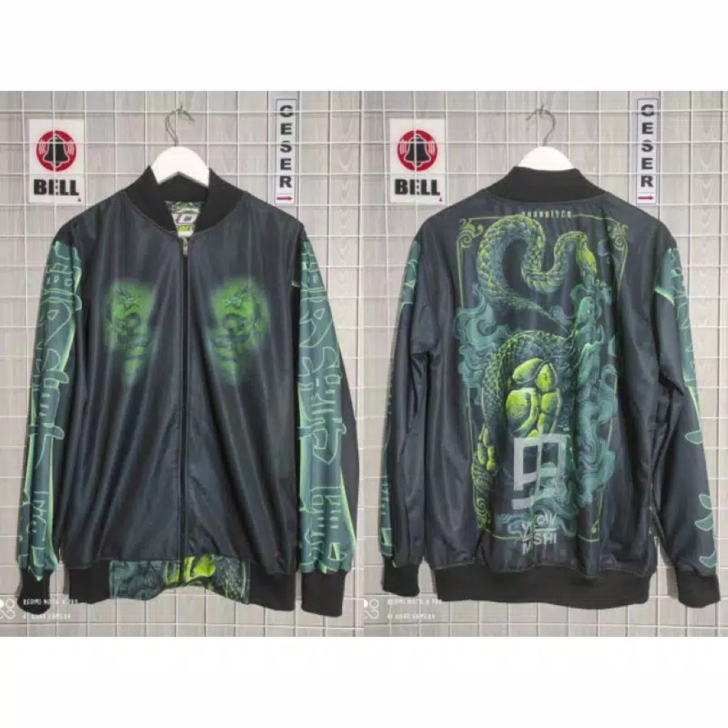 Jaket Sukajan Naga Jepang Murayama Murah