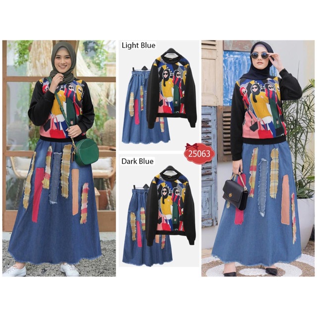 EXTU 25063 Setelan Rok