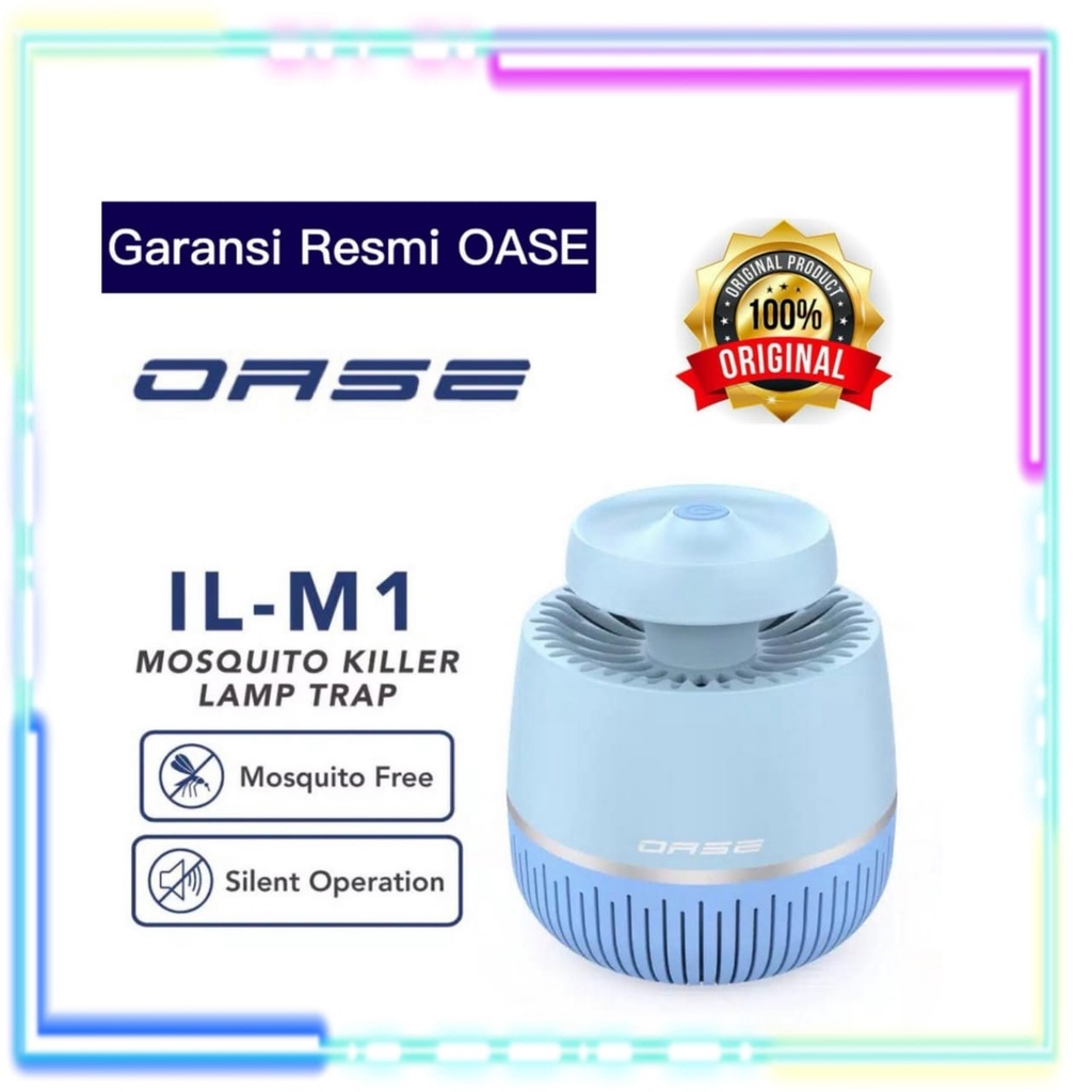 OASE ALAT PERANGKAP NYAMUK - MOSQUITO KILLER LAMPU UV LED GARANSI RESMI