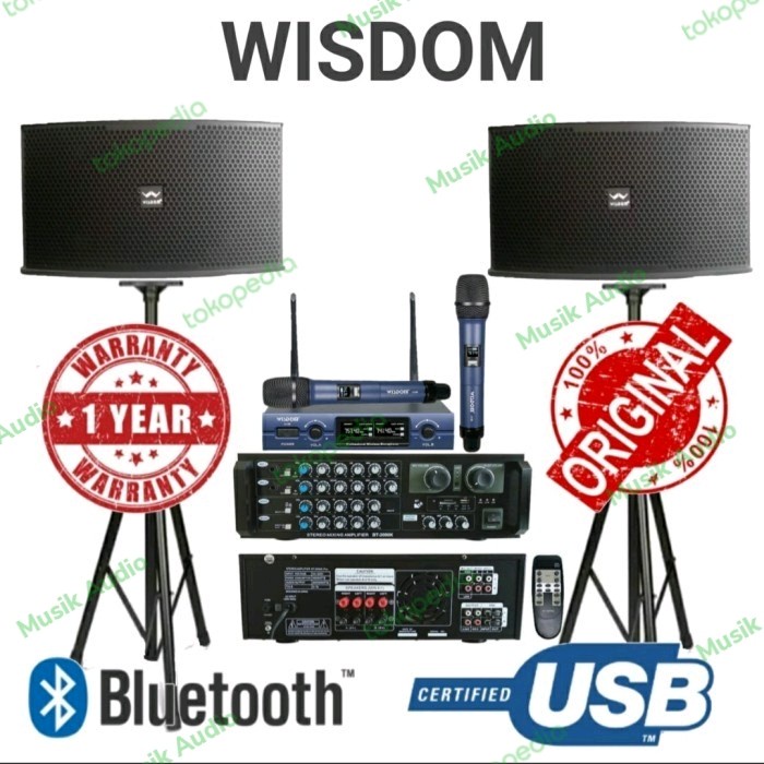 Paket Karaoke Wisdom 10 inch