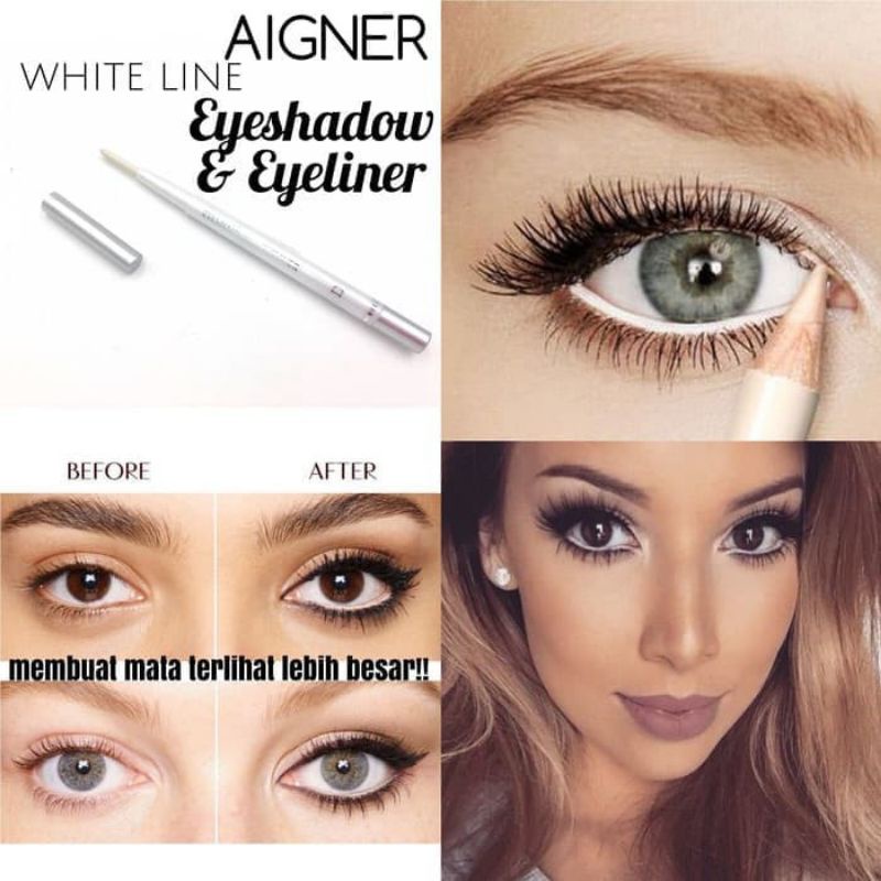 DISKON PERLUSIN EYELINER PUTAR 2IN1 MATTE PROFESSIONAL AIGNER