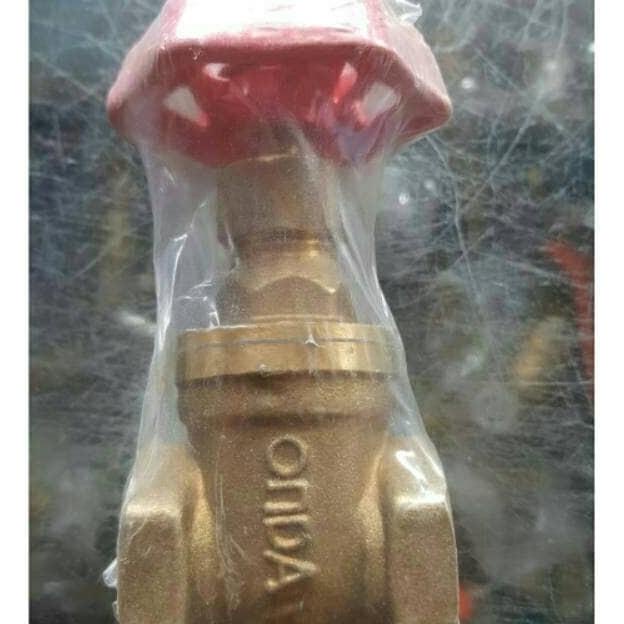 Stop Kran 1/2In Onda Kuningan, Gate Valve, Kran Air Pam