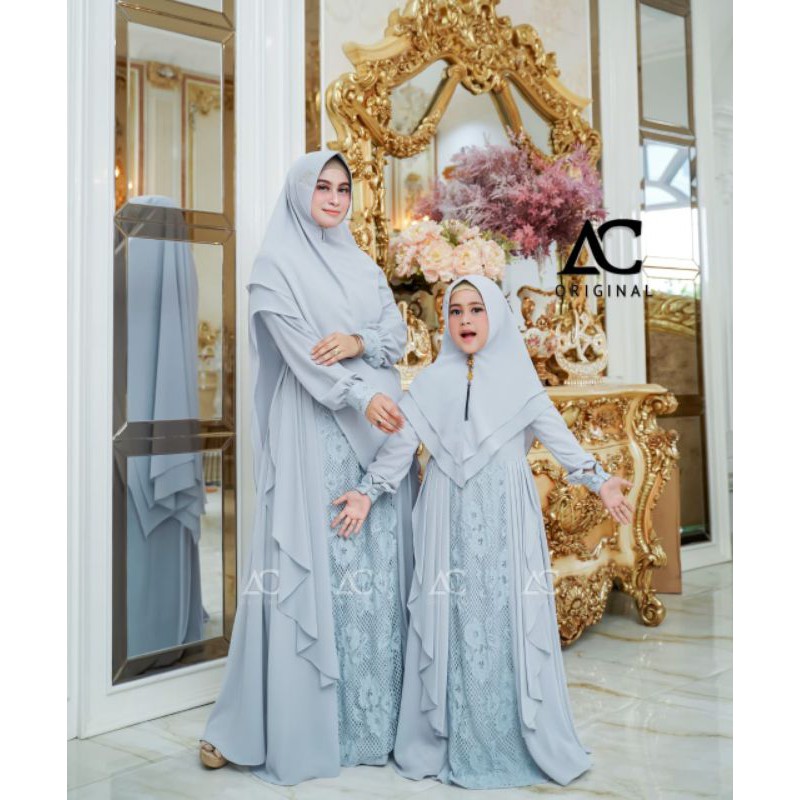 GAMIS SYAR'I ANAK NAYSA CERUTI BABYDOL MIX BRUKAT TURKI BY AC ORIGINAL COLLECTION