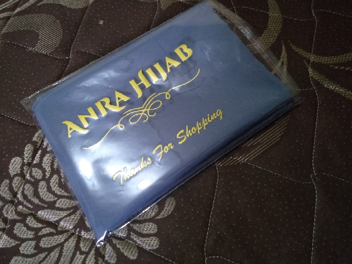 Sablon Plastik Opp Ukuran 20x25 Isi 100 Pcs Cocok Untuk Kemasan Hijab