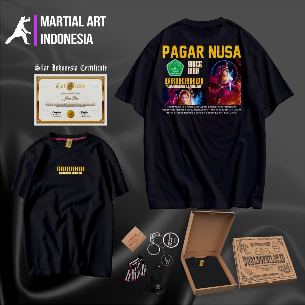 Kaos Pagar Nusa Distri Kode Srikandi Arpansa