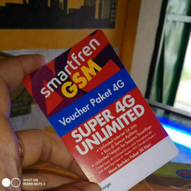 Voucher smartfren unlimited