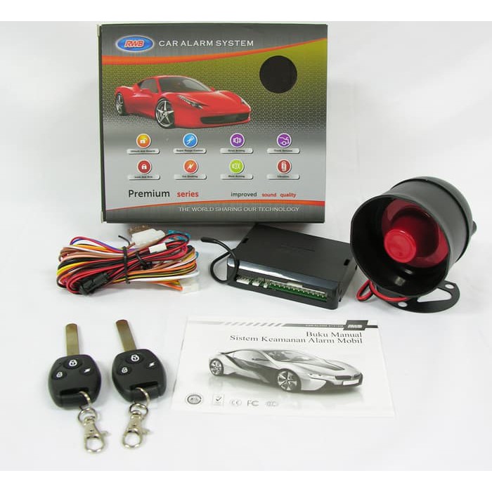 ALARM RWB TUK" CAR ALARM SYSTEM