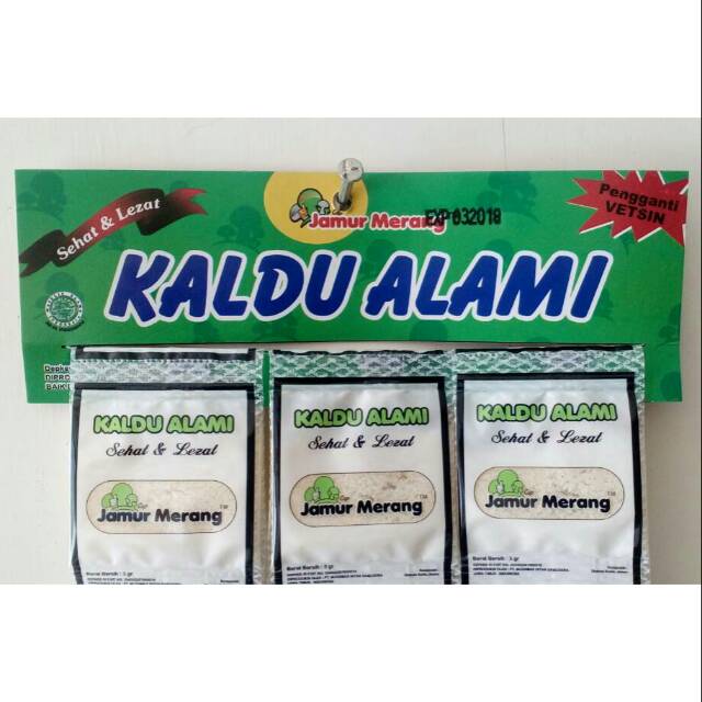 

KALDU ALAMI JAMUR MERANG (PENGGANTI VETSIN/MSG)