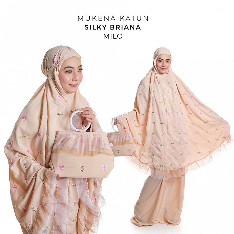 GROSIR MUKENA DEWASA KATUN SILK BRIANA