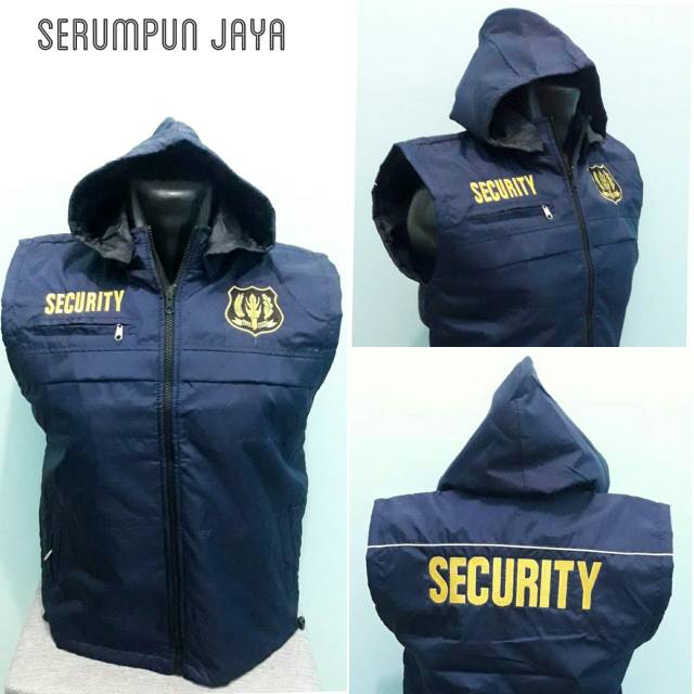 SECURITY NAVY -  ROMPI SECURITY PARASUT ANTI AIR FULL BORDIR