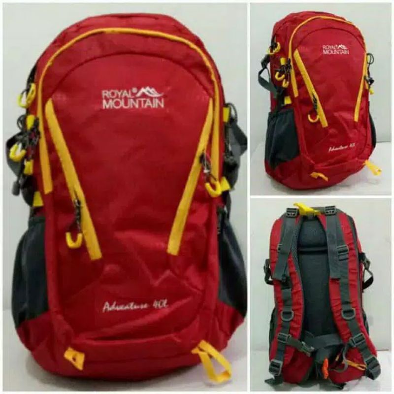 tas ransel gunung tas keril tas hiking tas travel Royal Mountain 40 L