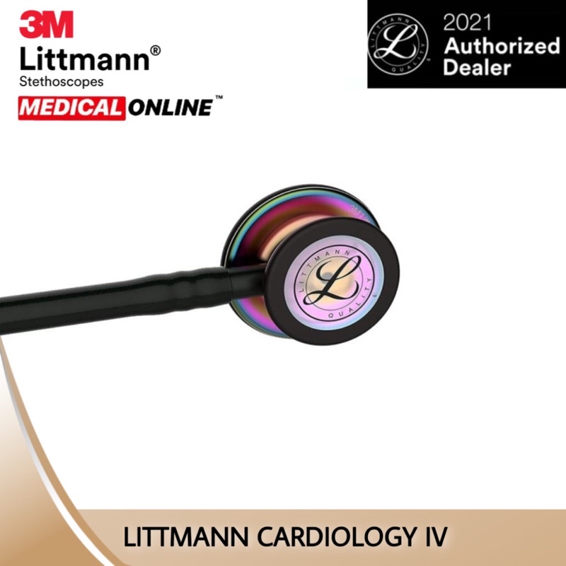 3M STETOSKOP LITTMANN CARDIOLOGY IV BLACK RAINBOW 6165 LIMITED EDITION LITMAN MEDICAL ONLINE