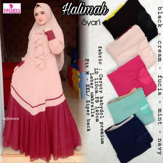 Halimah Syari/Gamis Syari