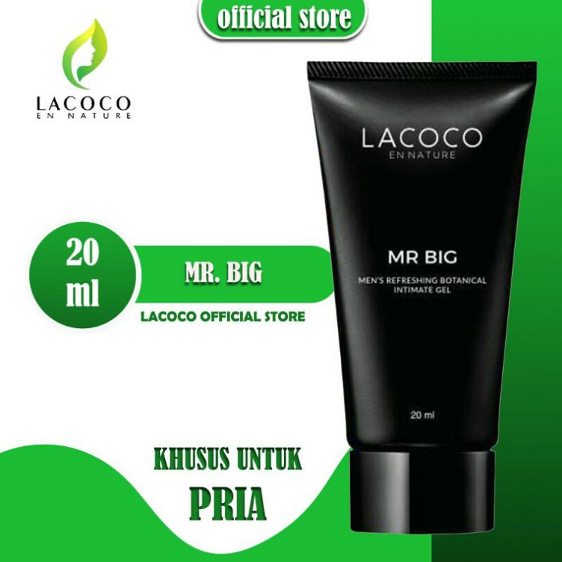 LACOCO MR BIG Men's Refresing Botanical intimate Gel Khusus Pria