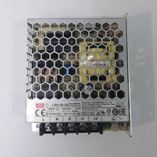 POWER SUPPLY MEAN WELL LRS-35-24