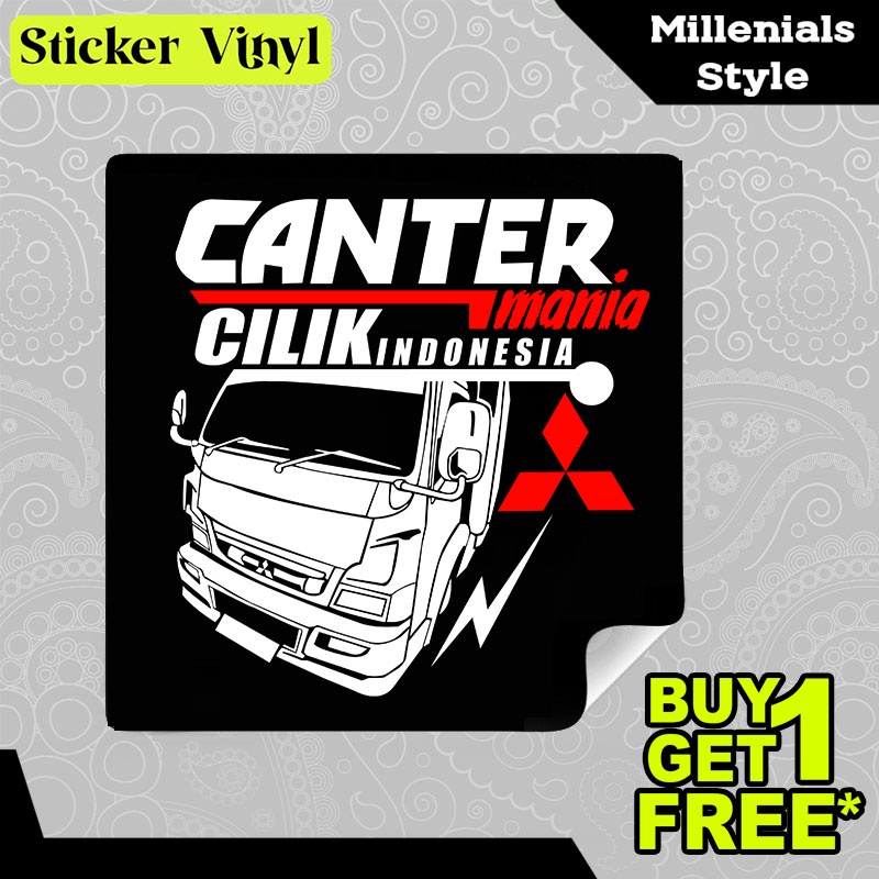 

Stiker Sticker Canter Mania Cilik Indonesia Komunitas Pecinta Truk Aesthetic Bahan Vinyl Satuan Anti Air