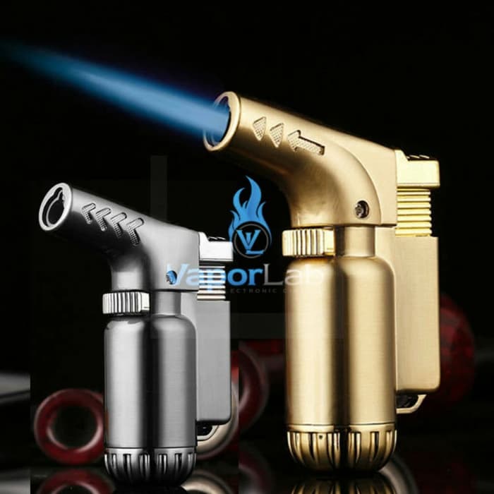 korek api las solder gas blow jet torch wind proof pipe lighter BOKU - B. GOLD