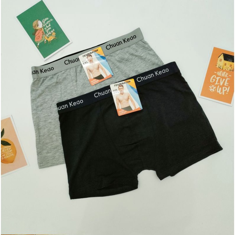 CELANA DALAM PRIA BOXER CHUAN KEAO TERMINATOR XXL