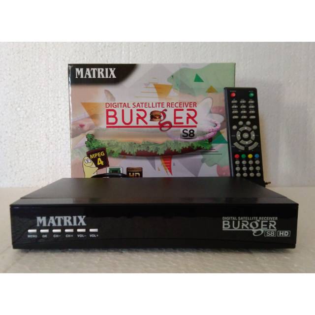 Receiver Parabola Matrix Burger S8