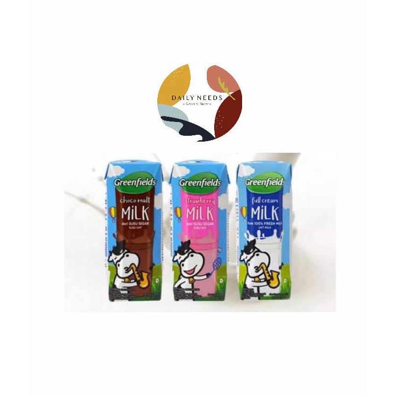 

Susu Greenfields Mini 125 ml isi 40 Pcs / Dus