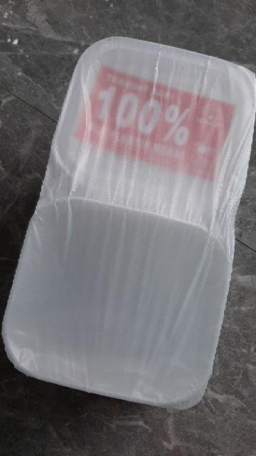 Waka Thinwall Op1413 / Kotak Makan Transparan Tutup Tersambung [500 Ml]