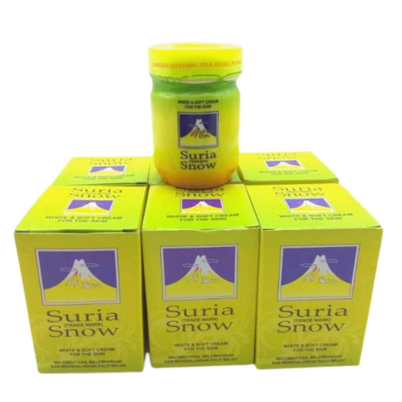 haslin suria snow 60 gr isi 6 pcs