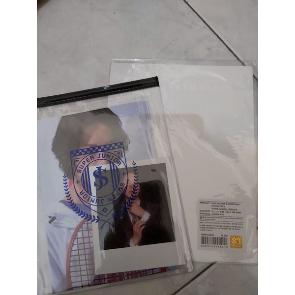 season greetings photopack /sgpack superjunior heechul (READ DESC)