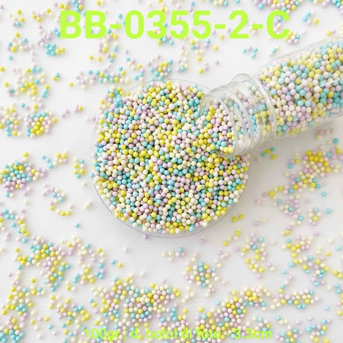 

GR-BB-0355-2 TRIMIT SPRINGKEL SPRINKLES 100GR MUTIARA TELUR PASTEL EKSKLUSIF