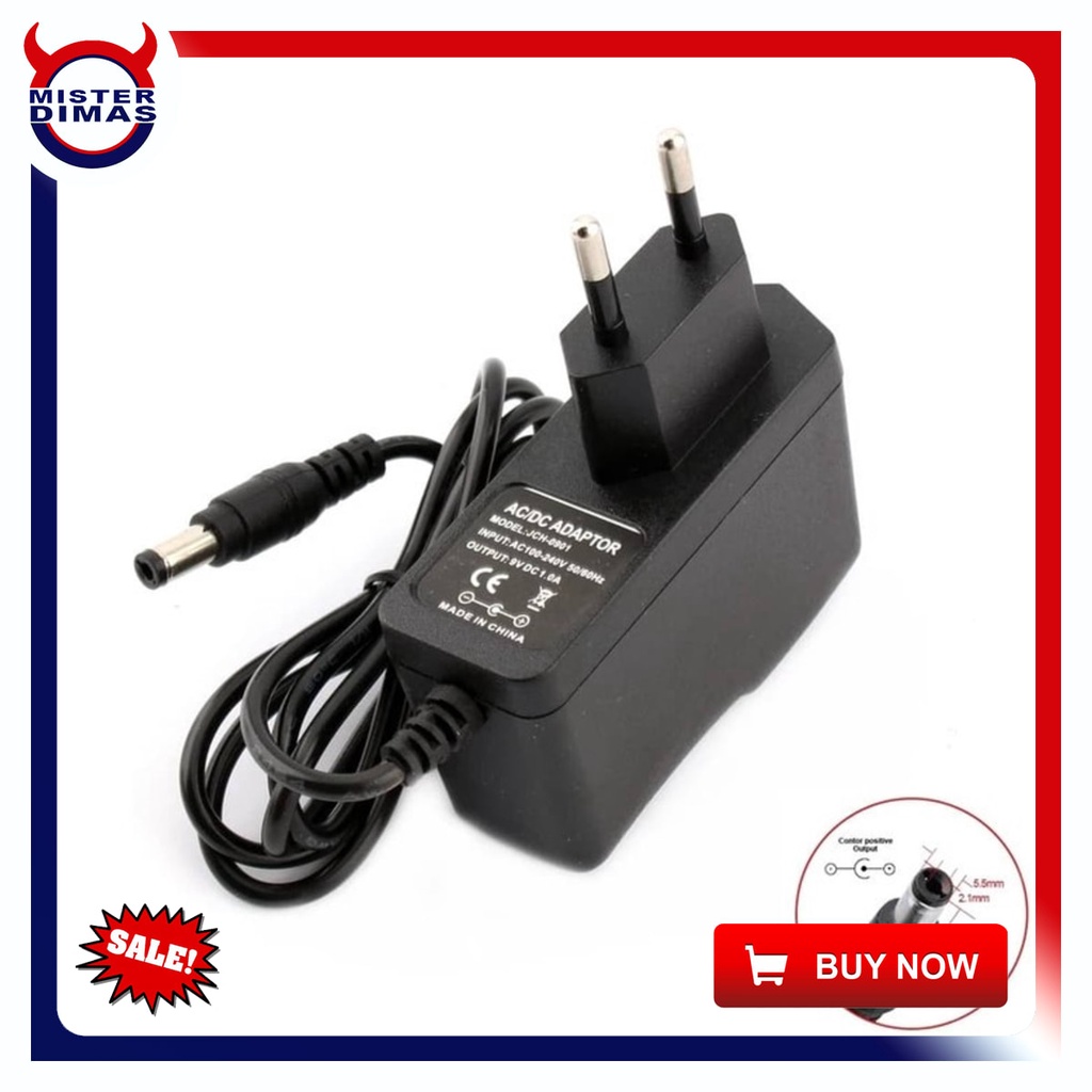 ADAPTOR SWITCHING POWER SUPPLY 12 VOLT DC SERBAGUNA 1 A CCTV LED