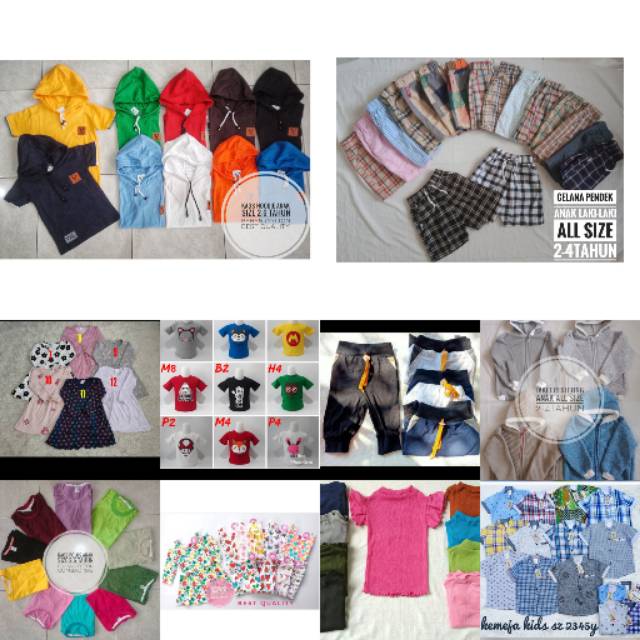 Paket usaha baju anak minim budget 500rb - 1jt