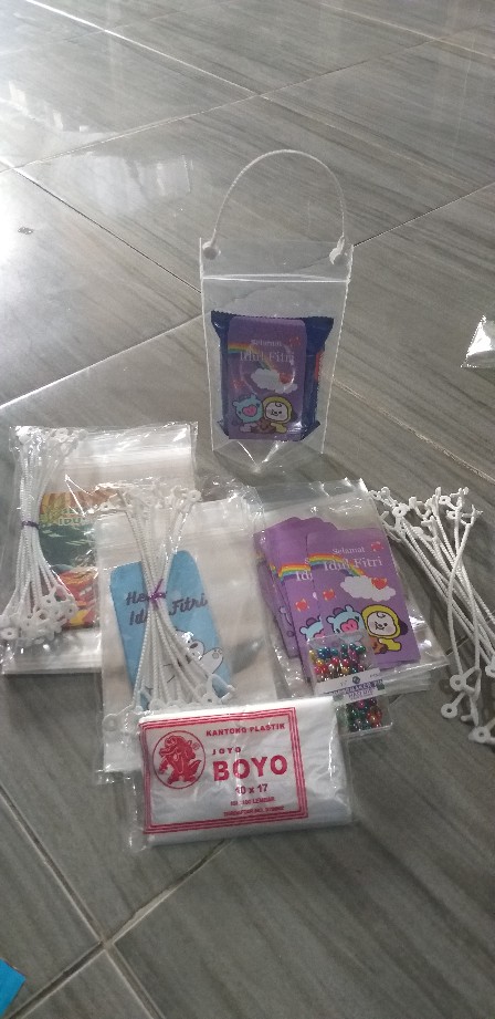 Kantong Plastik Serbaguna Hdpe Boyo 10 X 17 . Plastik Tipis Serbaguna .
