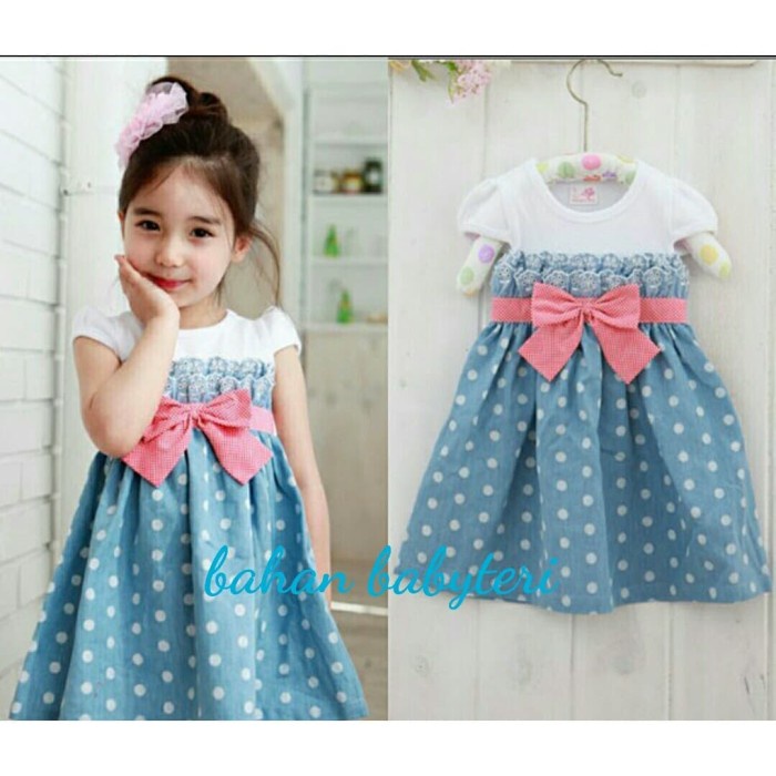 Baju Anak Cewek Dress anak perempuan Usia umur 2 3 4 thn Murah Dress Pesta Natal Kondangan