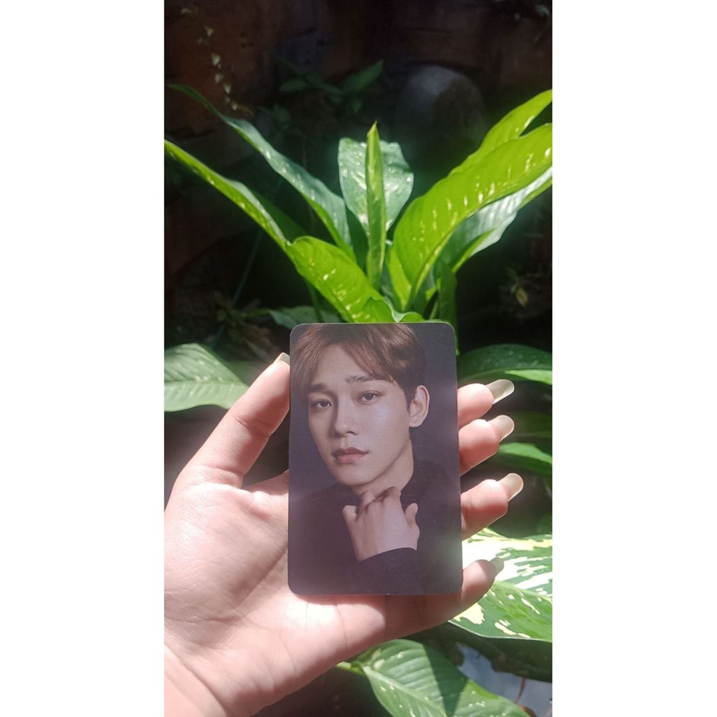 Photocard CHEN OFFICIAL PC Chen EXO flo round 2nd & 3rd